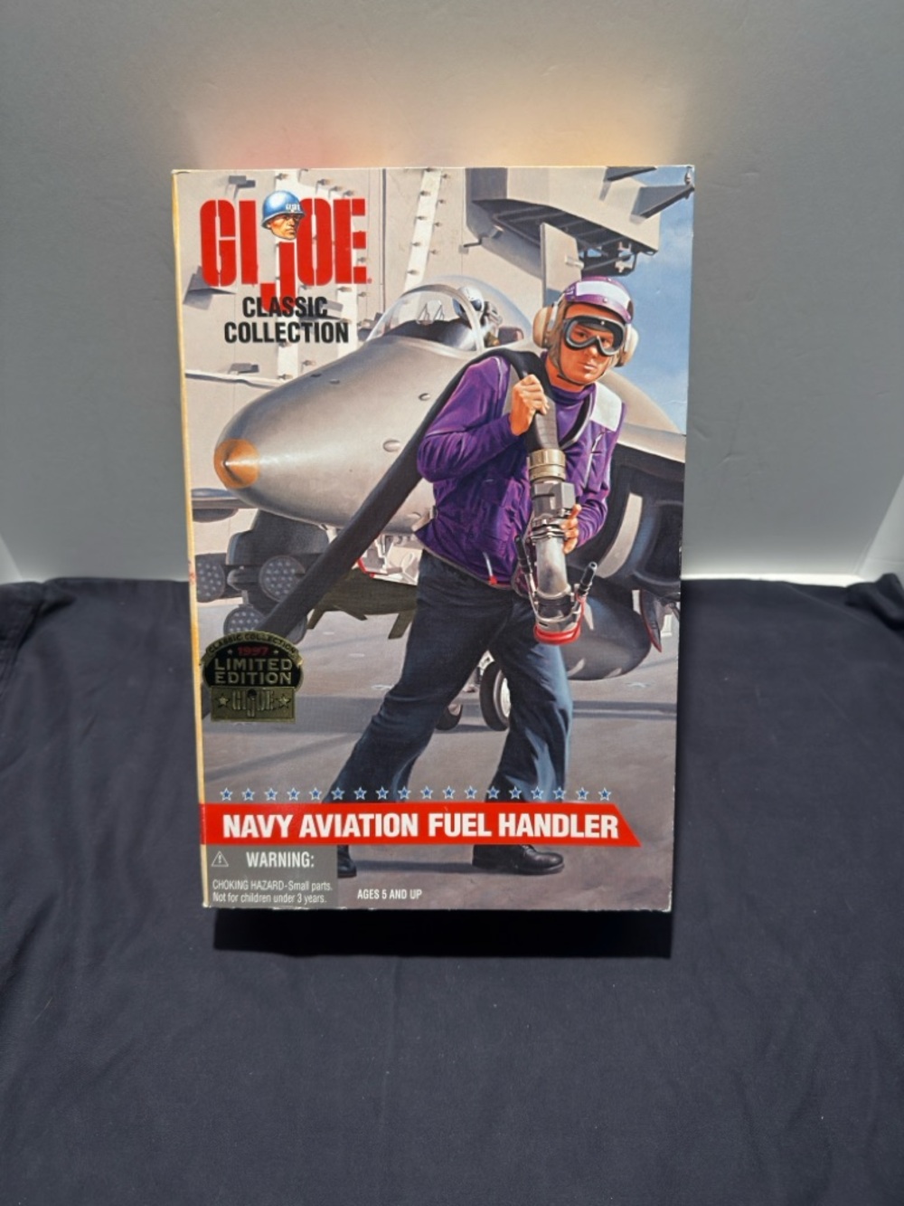 GI Joe Navy Aviation Fuel Handler “Rare African American” Classic Collection 97